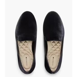 Birdies The Starling Loafer Velvet in Black size 8.5